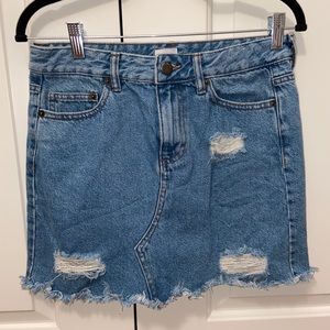 Bongo Jean Skirt